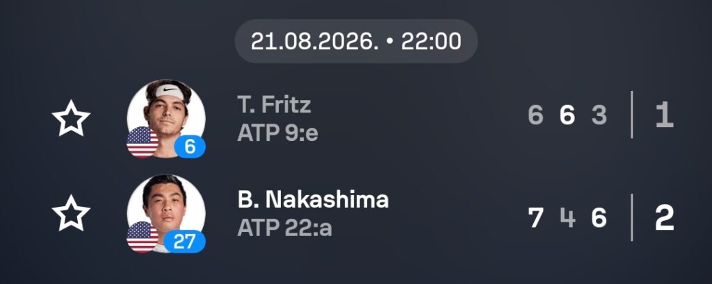 Speltips ATP Cincinnati