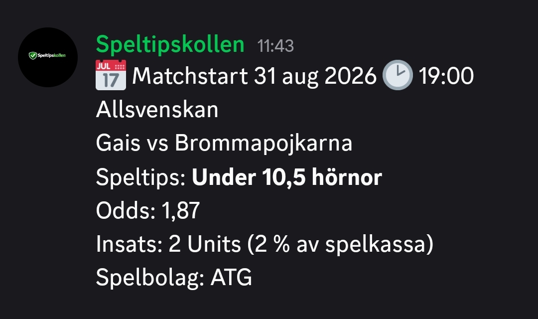 Gais vs Brommapojkarna
