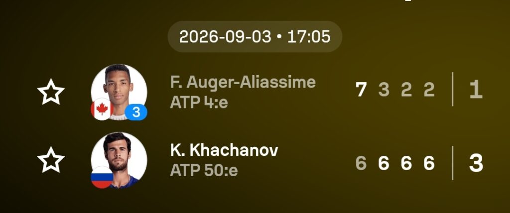 Speltips ATP Us Open