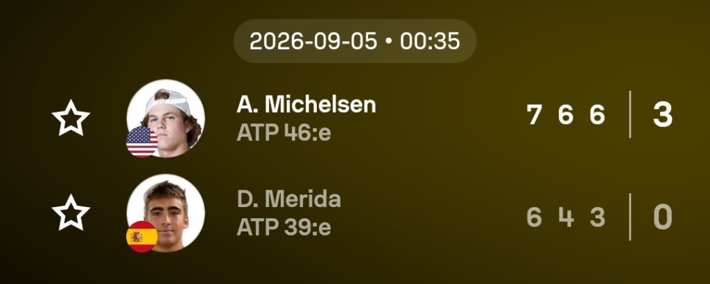 Speltips ATP - US Open