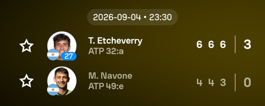 Speltips ATP - US Open